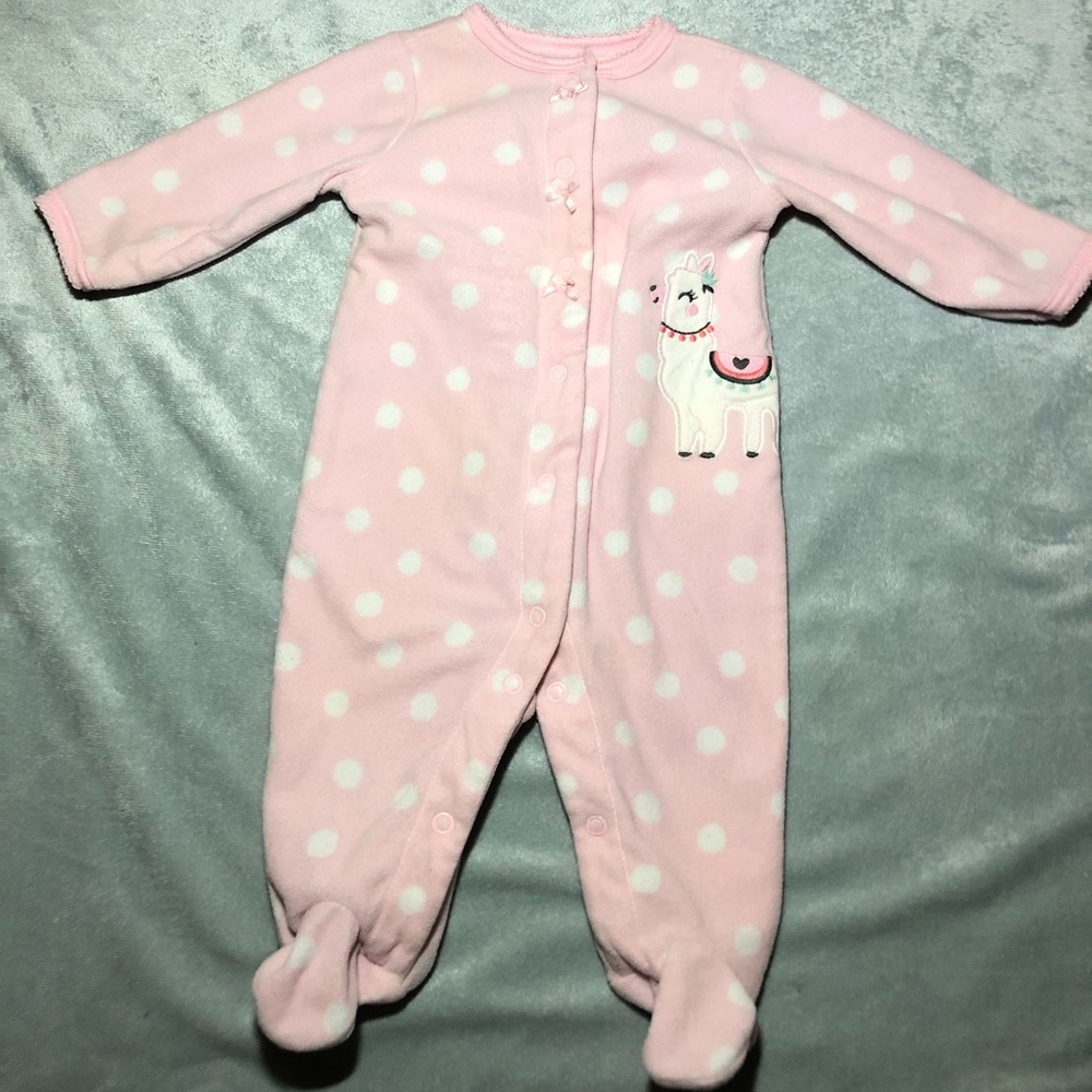 Llama Footed Pajamas